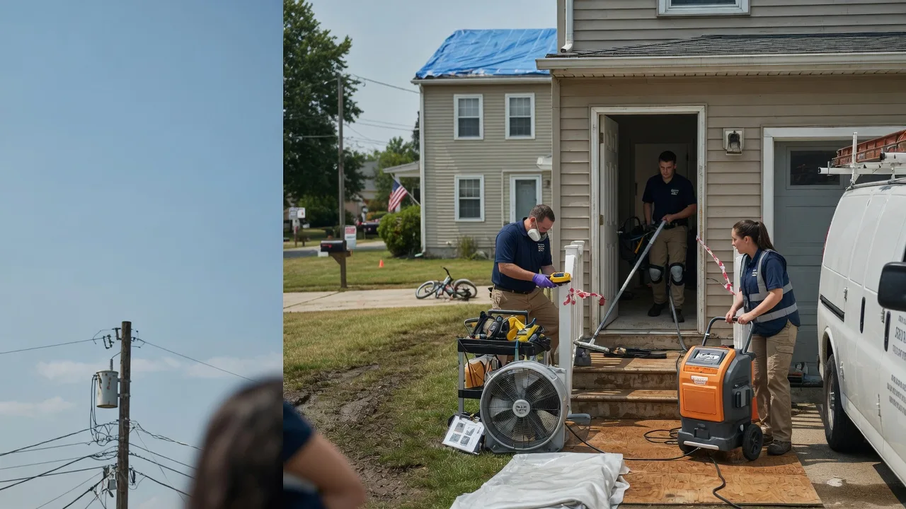 Water Damage Repair in Bellville, OH near me